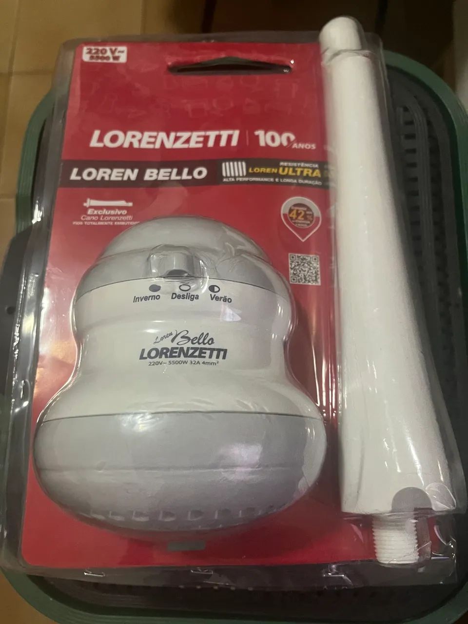 Chuveiro elétrico Lorenzetti Novo 
