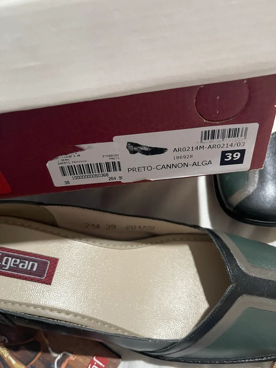 Sapato J Gean Couro Legítimo  - Foto 4