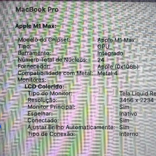 MACBOOK PRO 16 M1 MAX 64GB/512GB - 24GPU - 333C - Foto 5