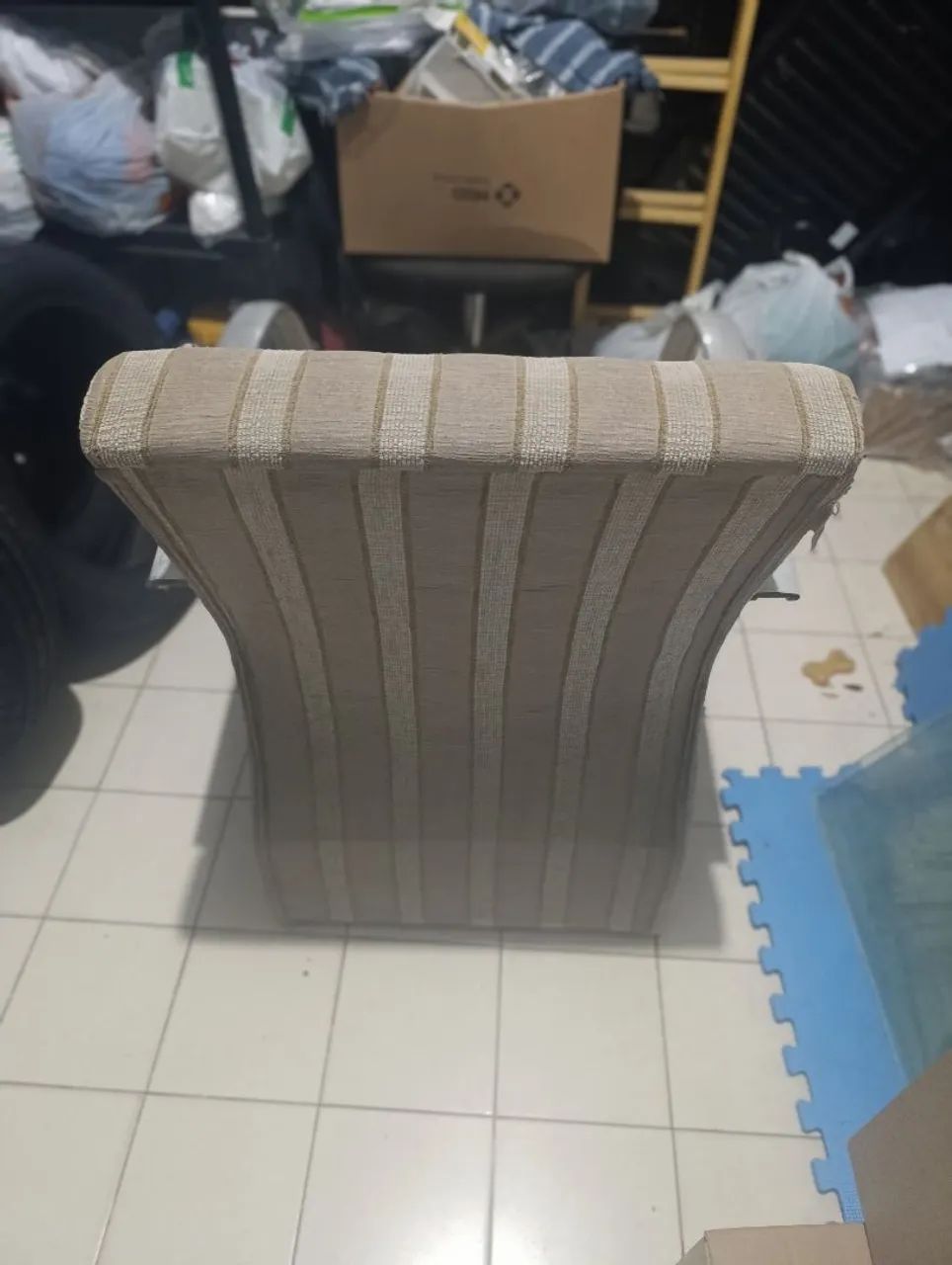 Poltronas com braço em alumínio (  ótimo estado ) - Foto 3