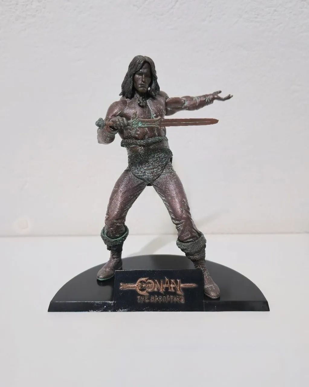NECA CONAN THE Barbarian Conan Exclusive Figurine [Bronze Finish] Rare EUR 244,00 - FR
