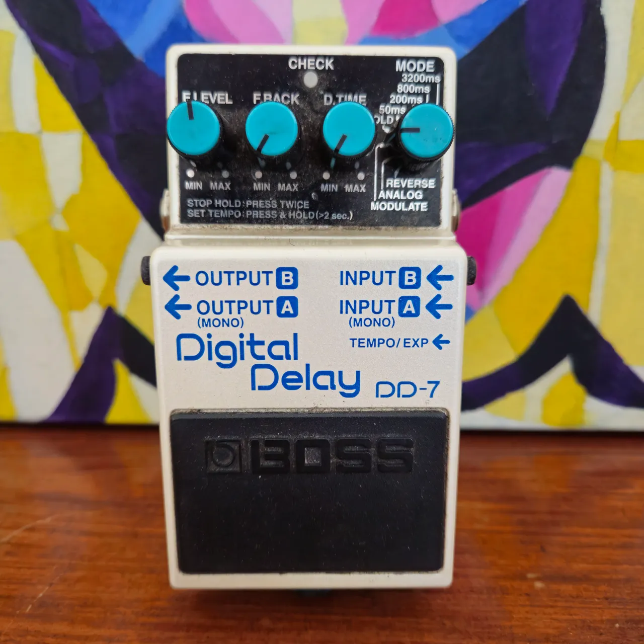 Pedal DSD-2 Boss Digital Sample Delay (Japonês) - Instrumentos