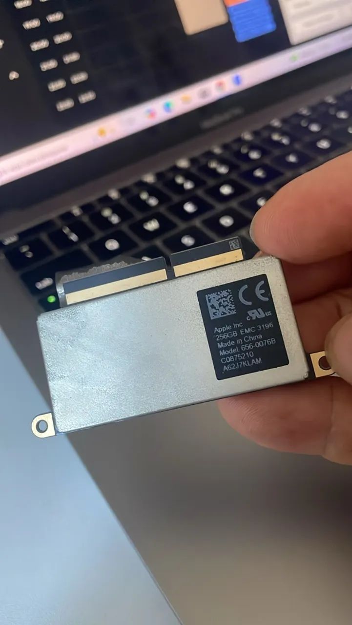 HD SSD NVME MACBOOK PRO 2017