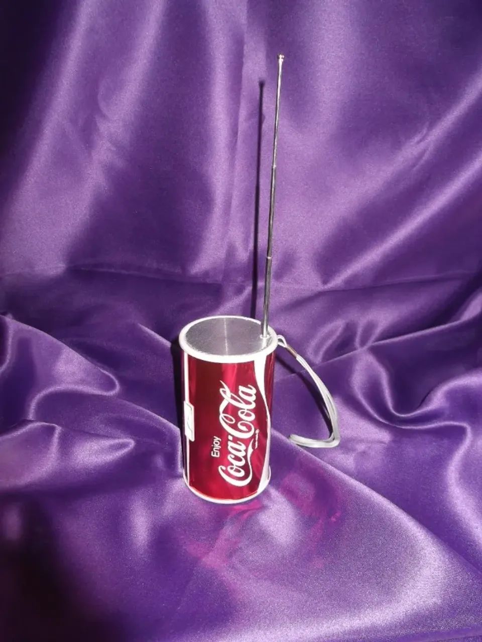 Rádio Lata Coca-cola - Vintage - Foto 3