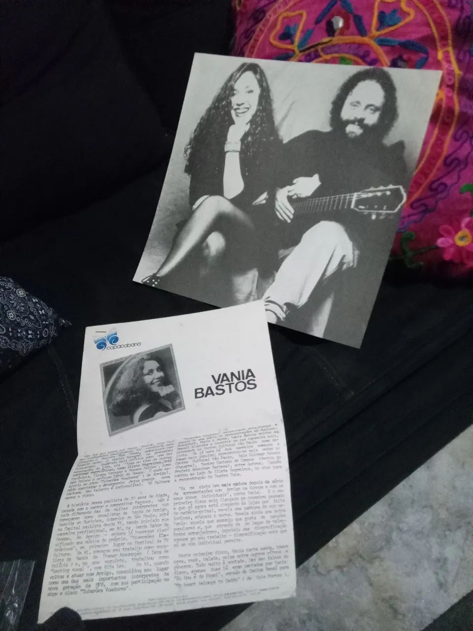 2 LPs discos de Vinil Vania Bastos & Eduardo Gudin e 1986 - Foto 4
