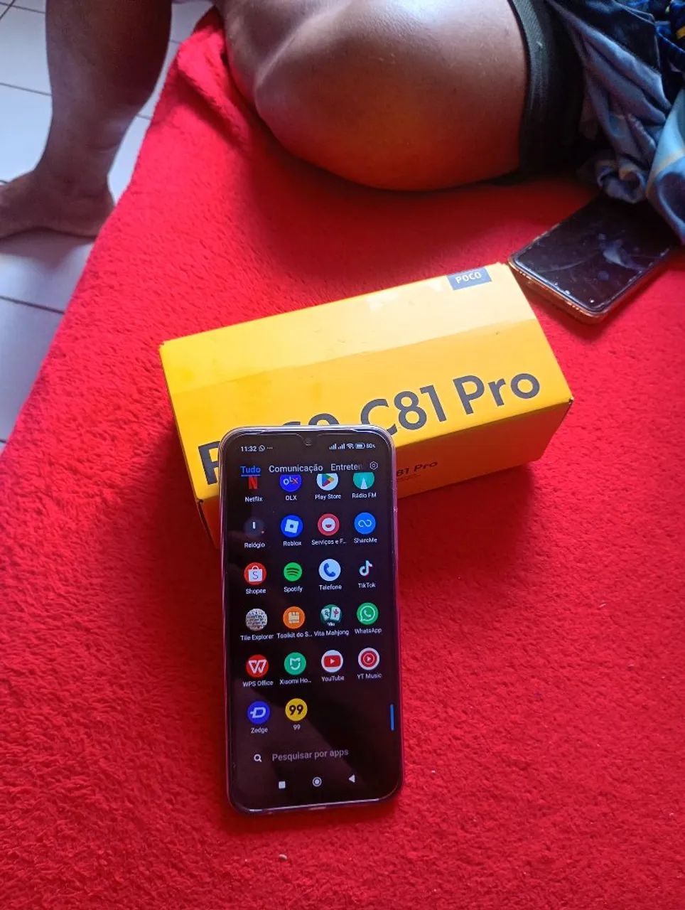 Celular poco c 81pro 128 GB pra vender no precinho 