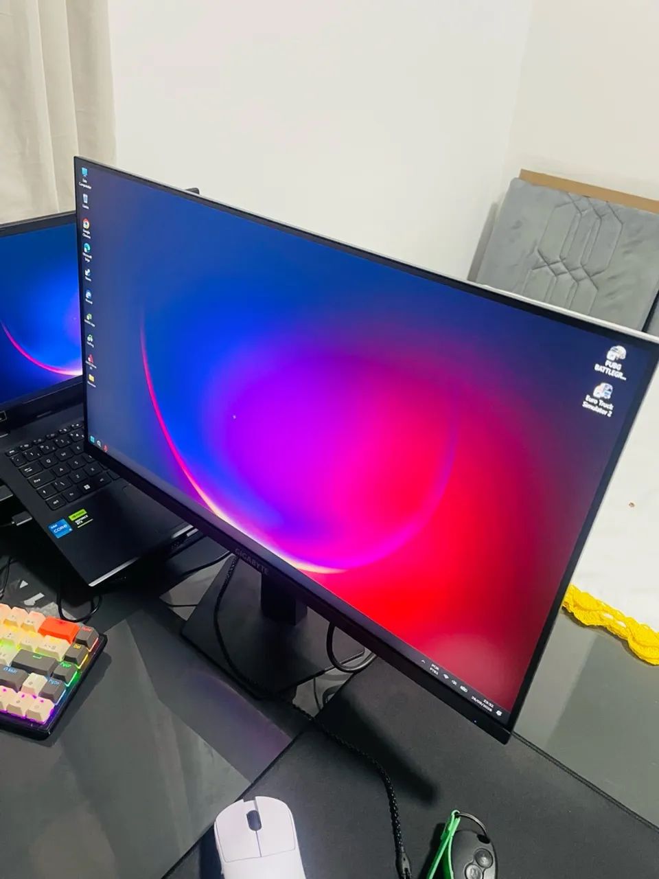 Monitor gamer Gigabyte 24p 144hz full hd - Foto 2