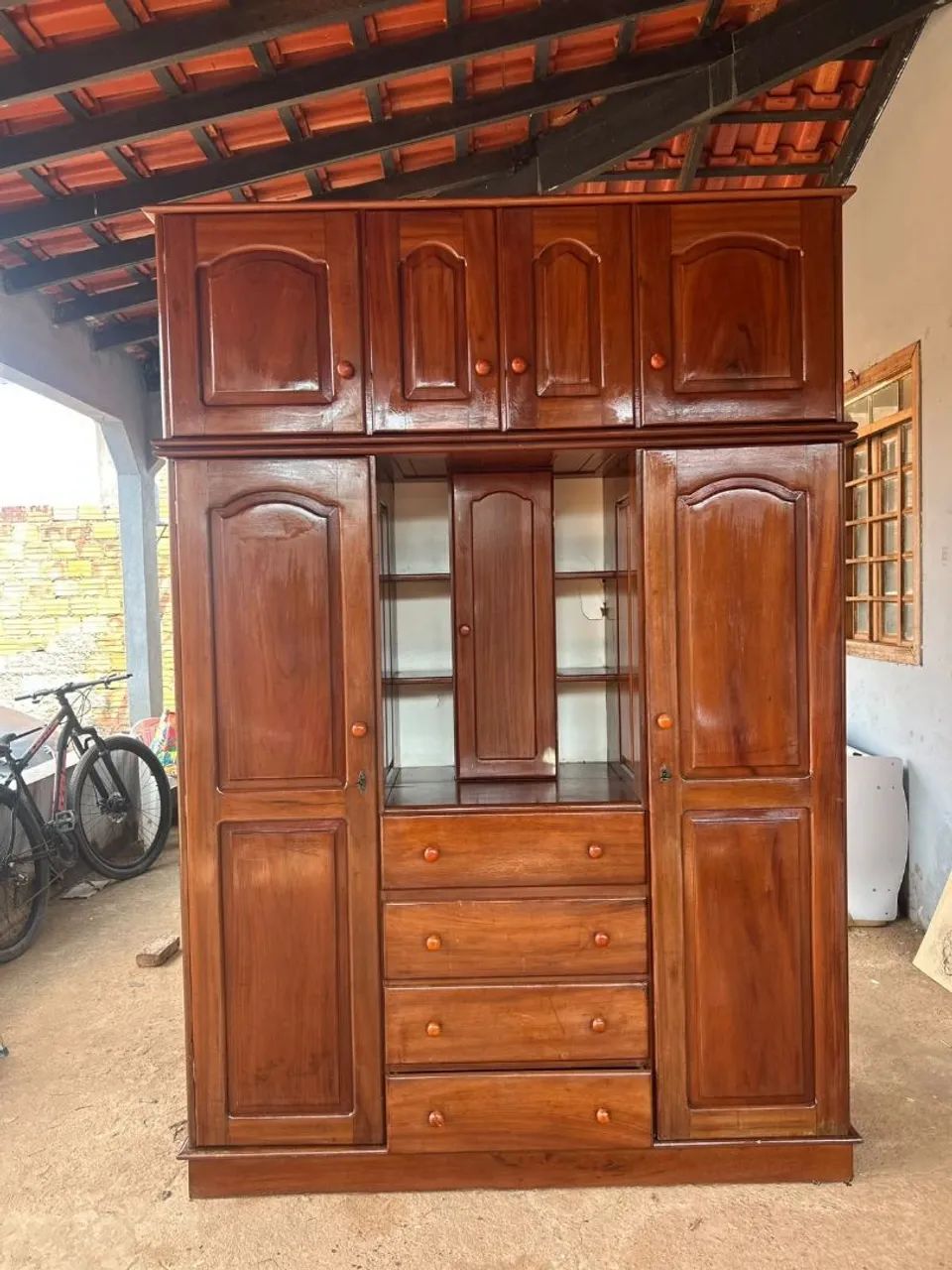 Guarda roupa de madeira  - Foto 2