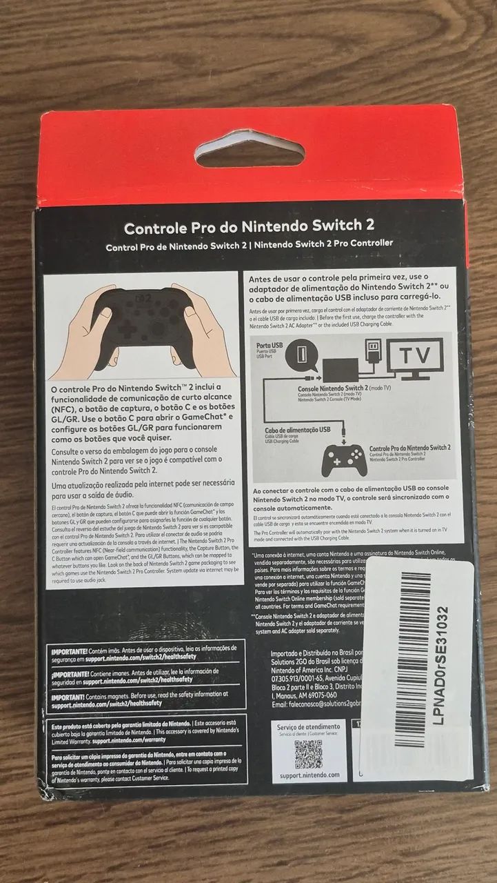 Controller Pro Resident Evil - Lacrado - Foto 2