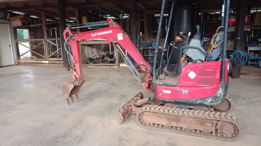 Mini Escavadeira Yanmar vio 17 ano 2018 com 6.200 horas - Foto 4