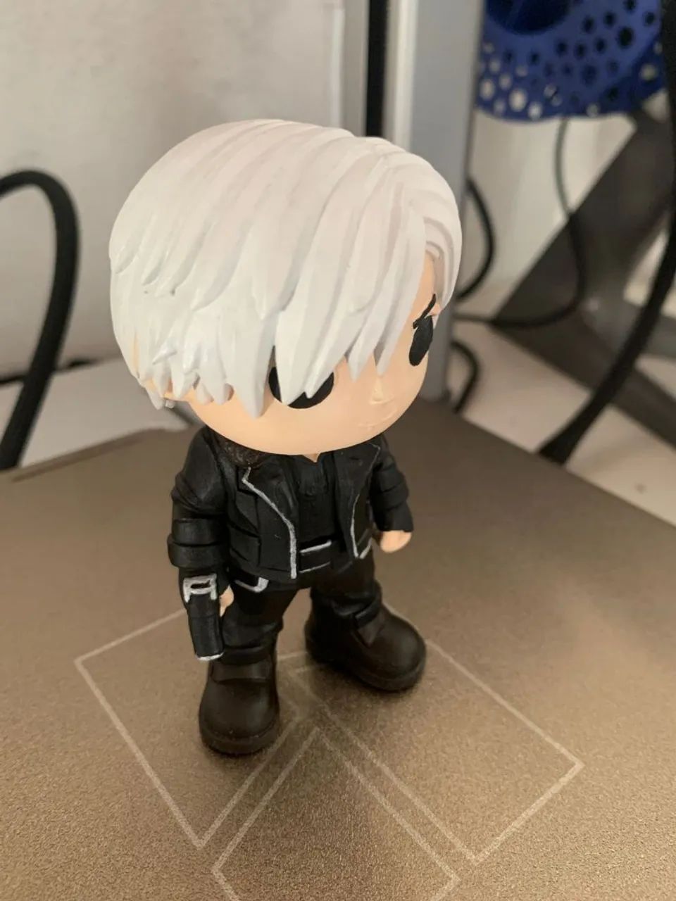 Funko Leon - Resident Réquiem - 11cm - Pronta Entrega - Feito em Resina  - Foto 4