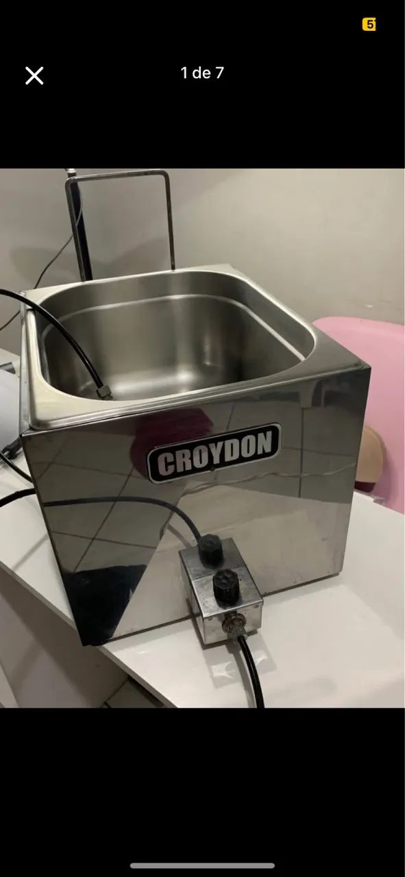 Fritadeira a gás crydon 