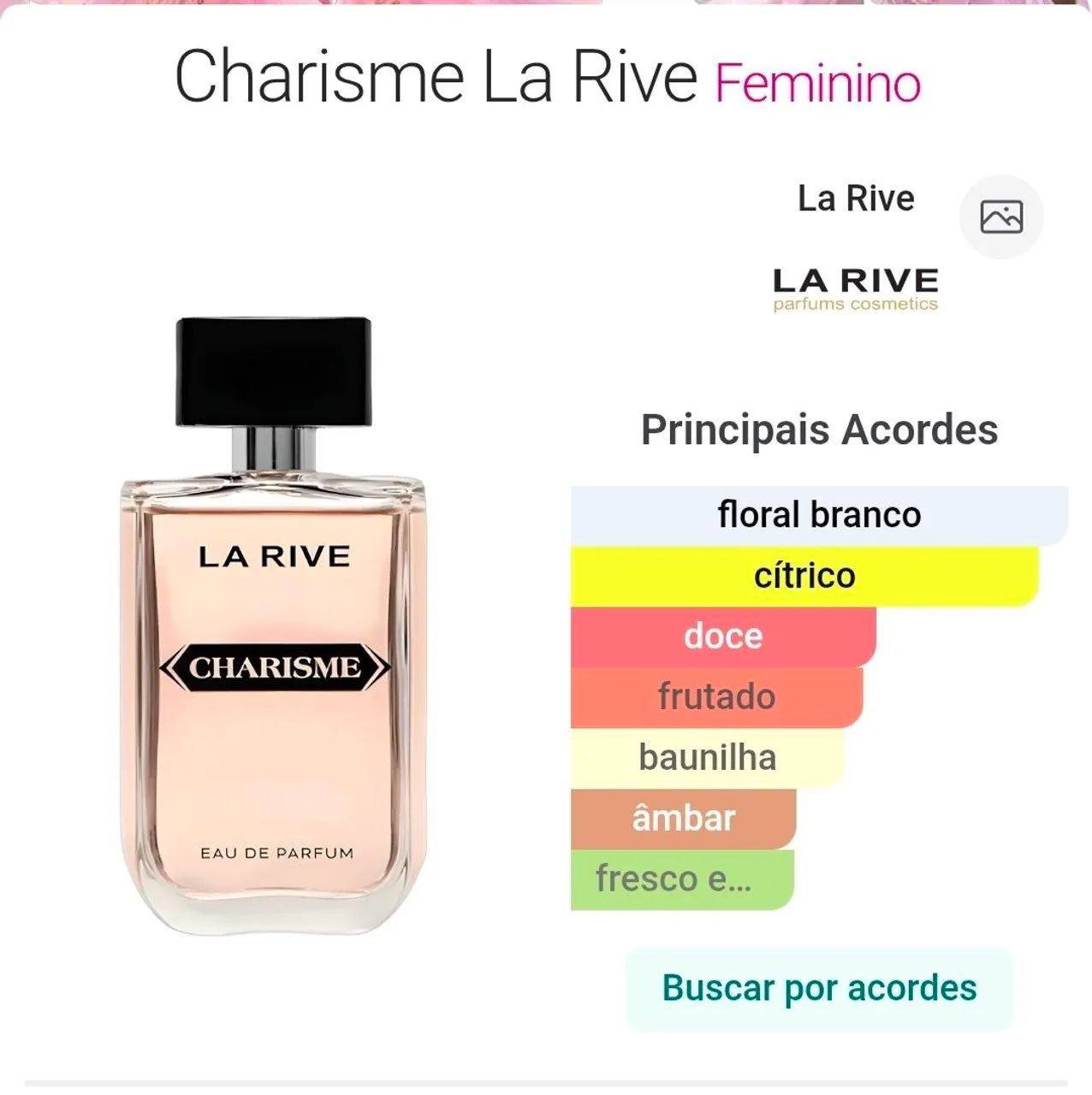 Perfume feminino Charisme La Rive - Foto 4