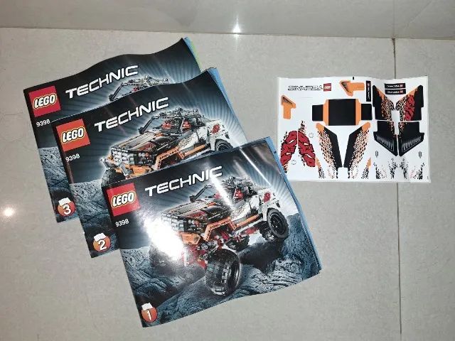 Lego 9398 Technic 4x4 Rock Crawler Usado Completo Com Caixa - Foto 4