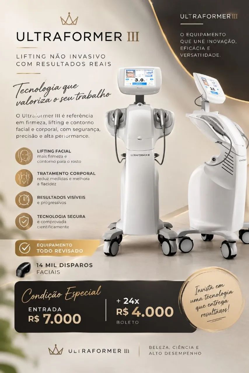 Equipamento ultraforme 3