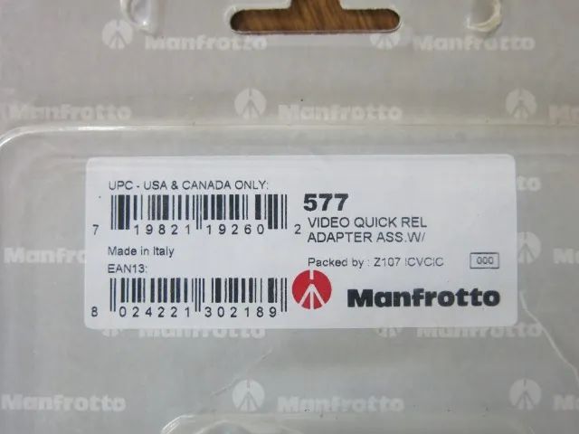 Manfrotto Quick Release 577