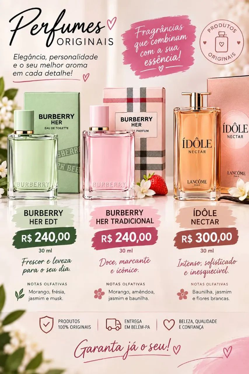 Desapego de perfumes importados 