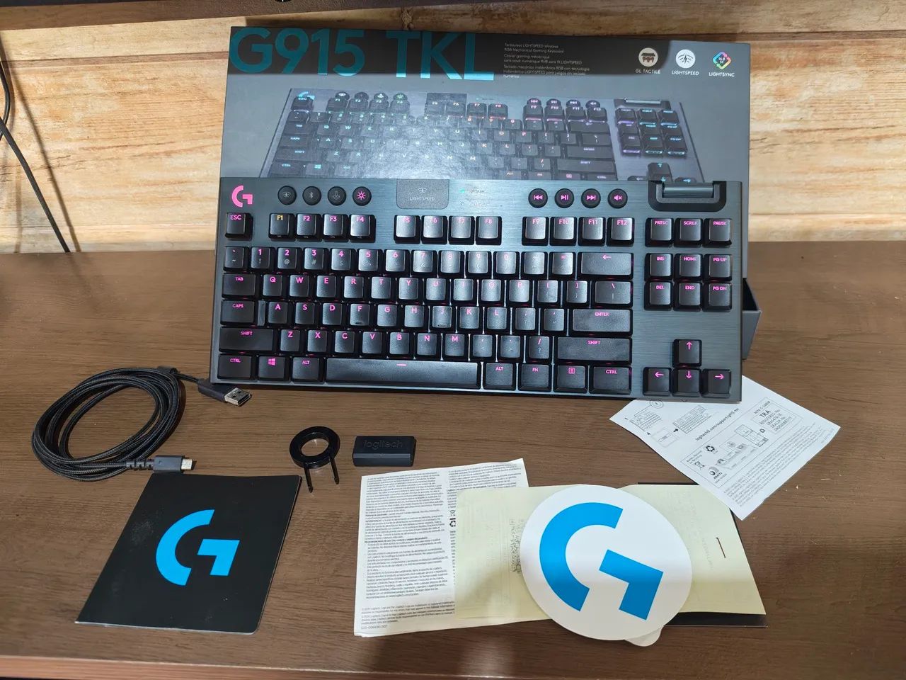 Logitech G915 TKL Teclado - Foto 2