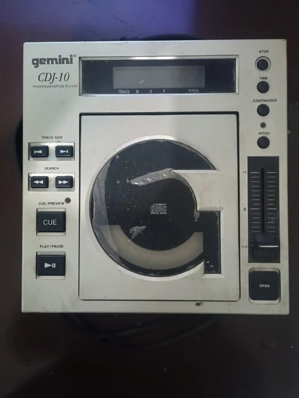 Gemini CDJ-10 Professional CD Player Deck DJ Controller