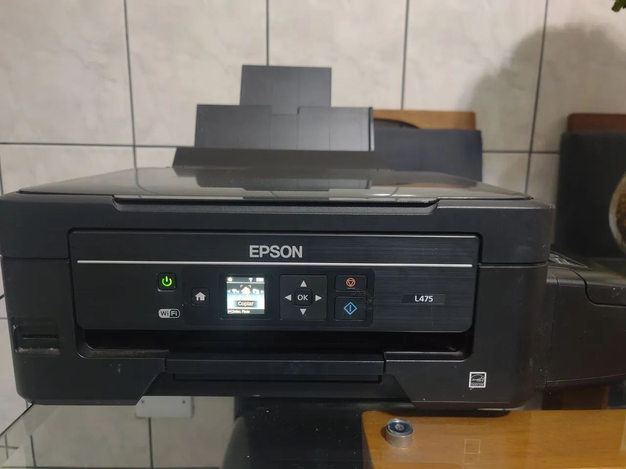 Impressora Epson Multifuncional EcoTank L475 - Foto 2
