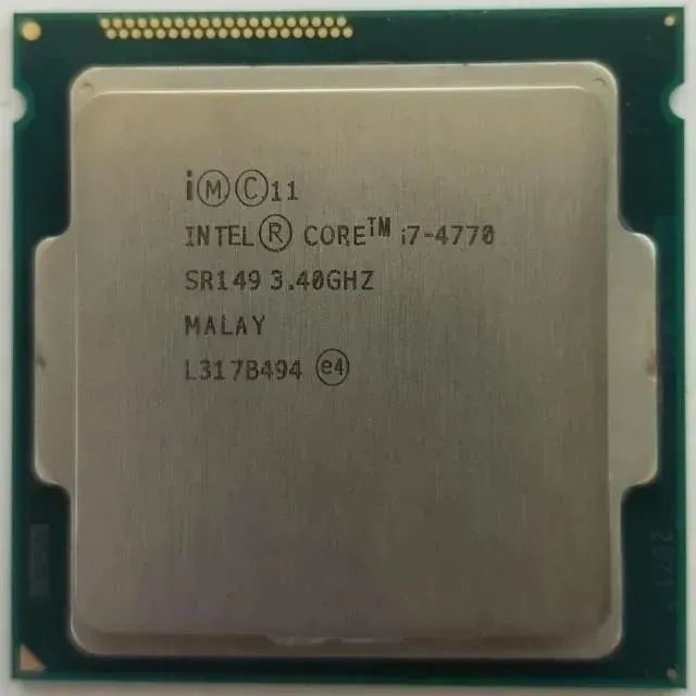 Processador Intel 4770  sockt 1150 