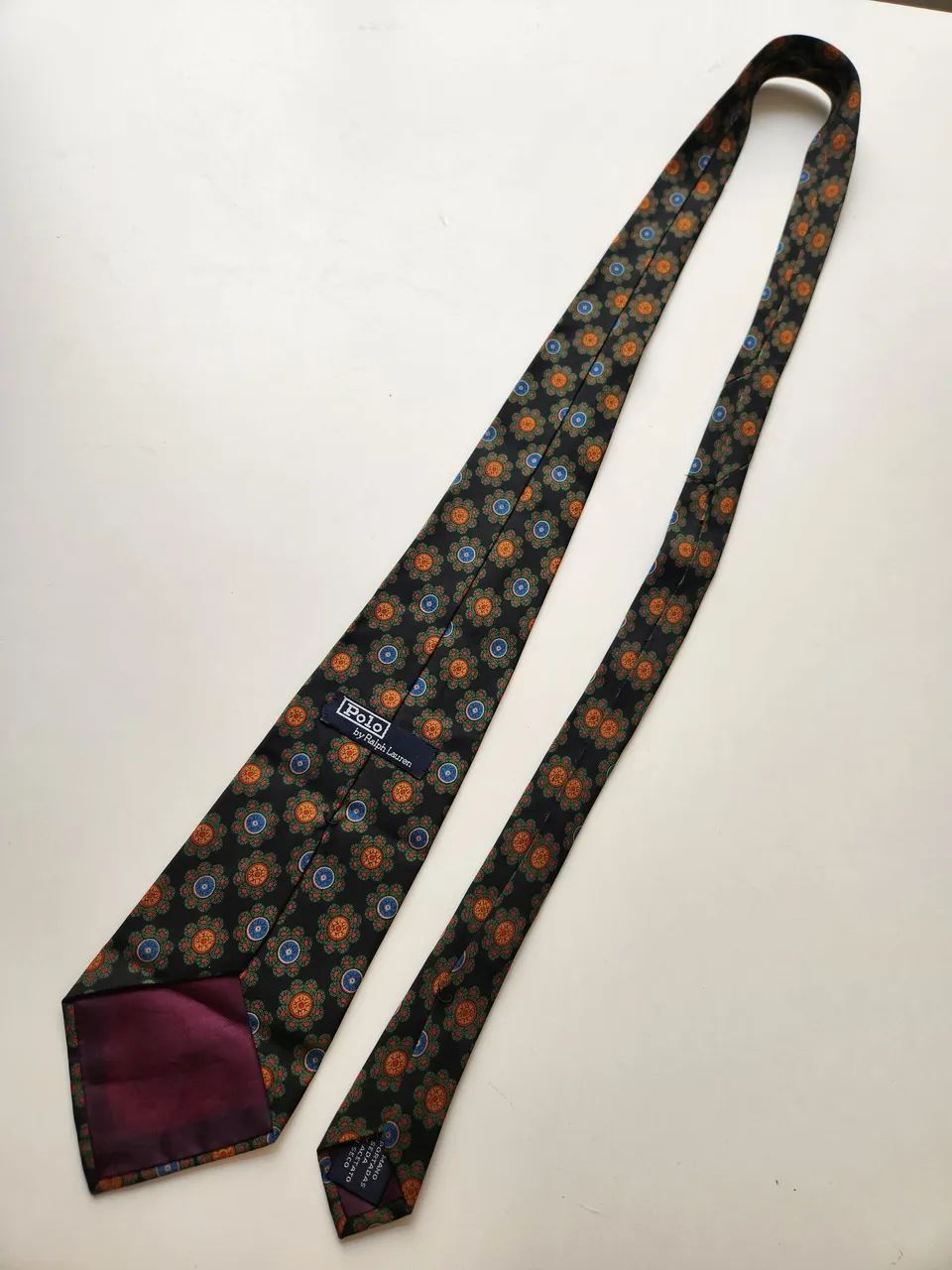 gravata de seda Polo Ralph Lauren XL - Foto 4