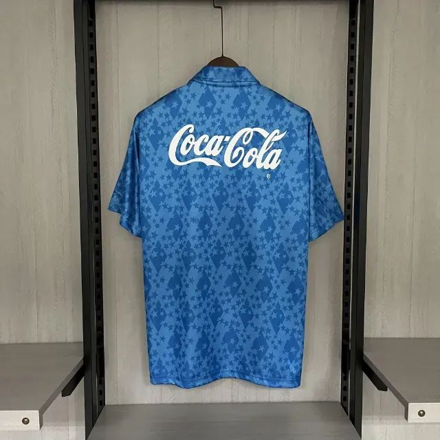 Camisa Cruzeiro Coca Cola 1993 - Azul - Foto 3