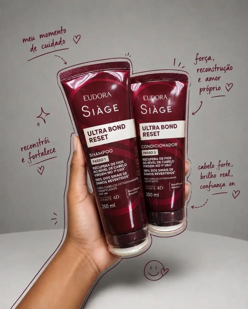 Kit shampoo+condionador eudora