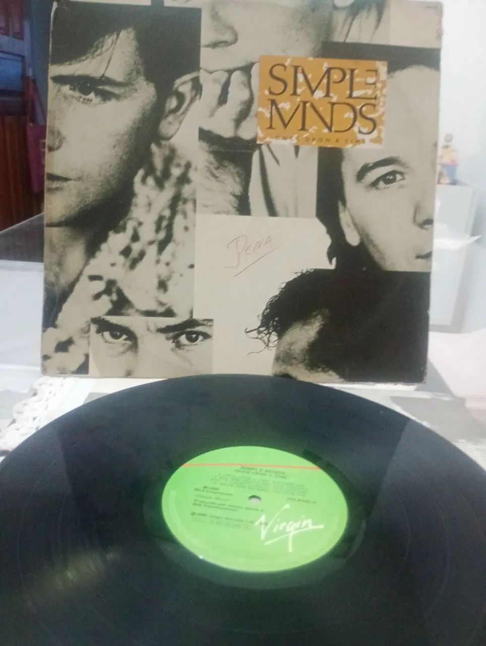 LP SIMPLE MINDS " ONCE UPON A TIME " 1985