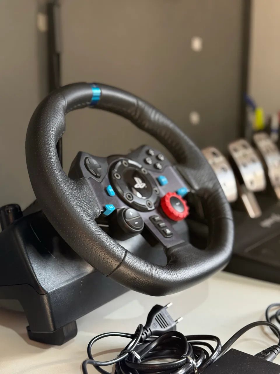 Volante G29 + Câmbio (LEIA O ANUNCIO) - Foto 4