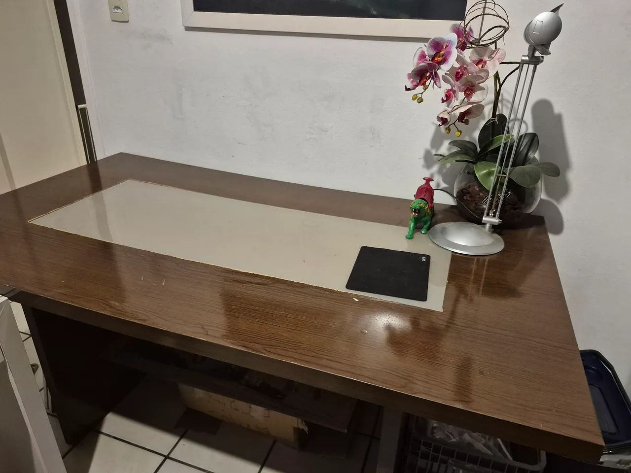 Mesa de escrit ório antiga - Foto 2