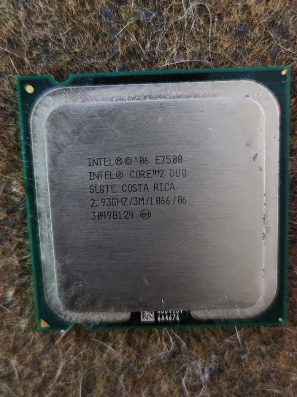 Processador Intel Core 2 Duo E7500 2.93GHz LGA775 - SLGTE - Testado