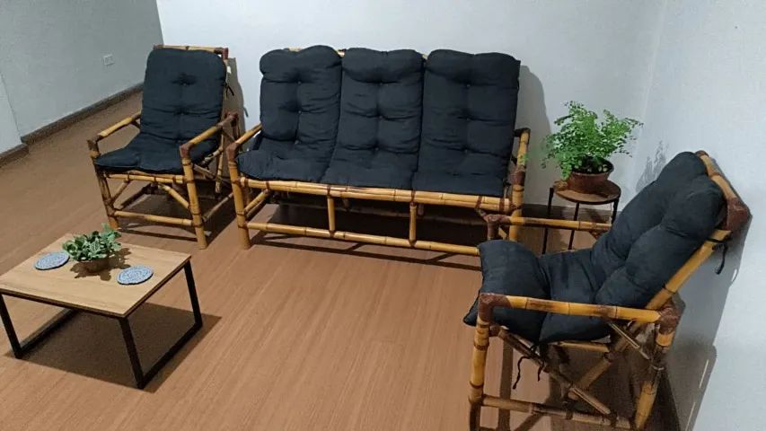 Bamboo Sofa Set442957959801743360