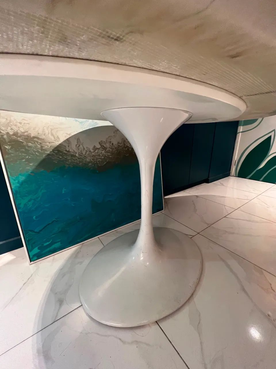 Mesa Jantar Saarinen - Oval - Foto 2