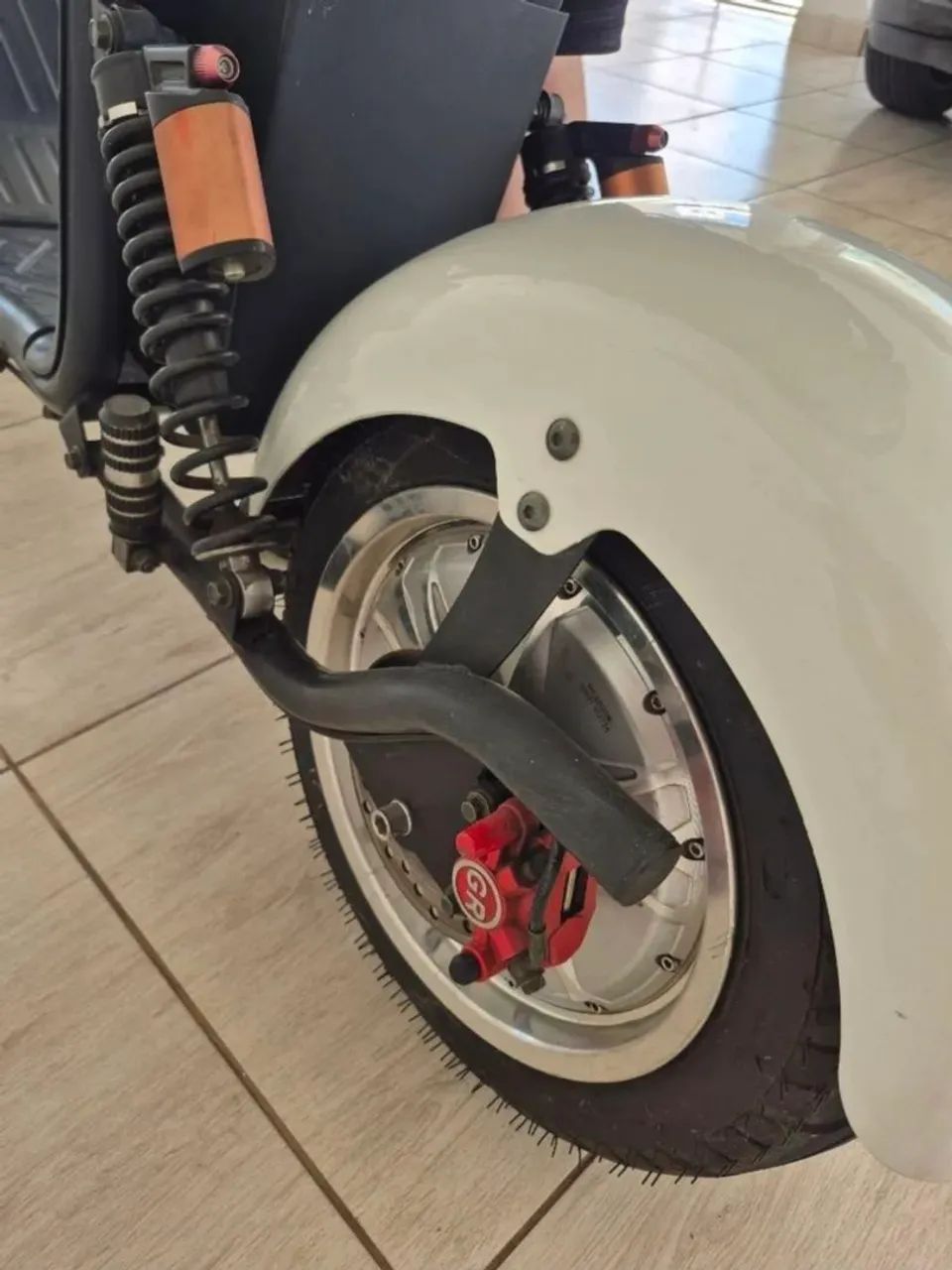Scooter Elétrica 2000w Branca - Foto 4