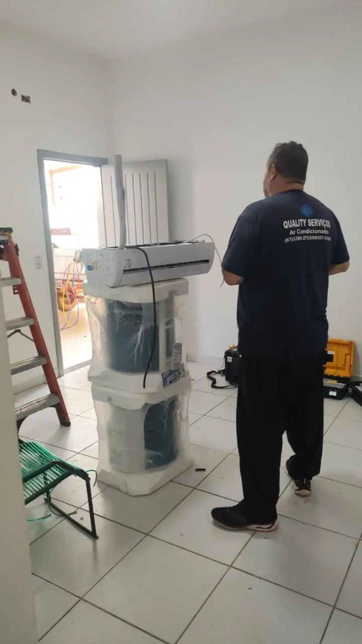 AR SPLIT- manutenção- recarga - limpeza- higienização- instalação