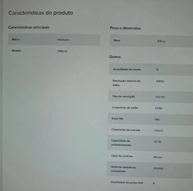DVR 108G-K1 - Foto 3