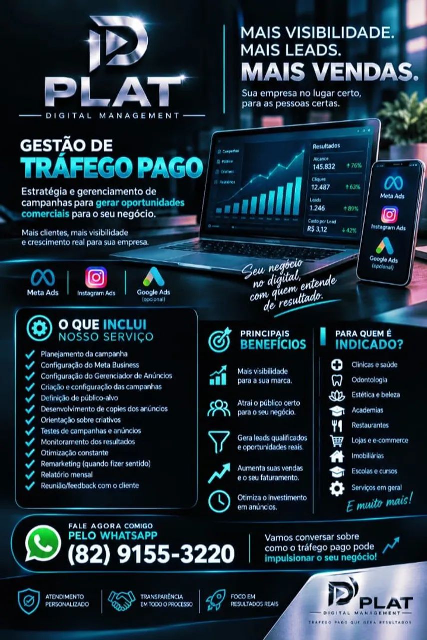 Gestão de tráfego pago