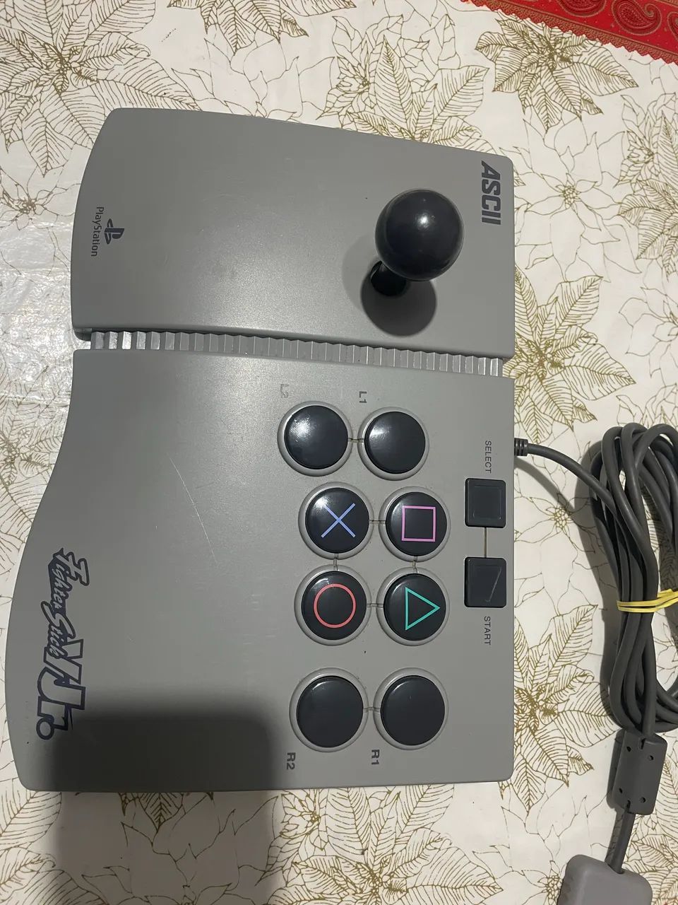 Controle arcade PlayStation 1 e 2 