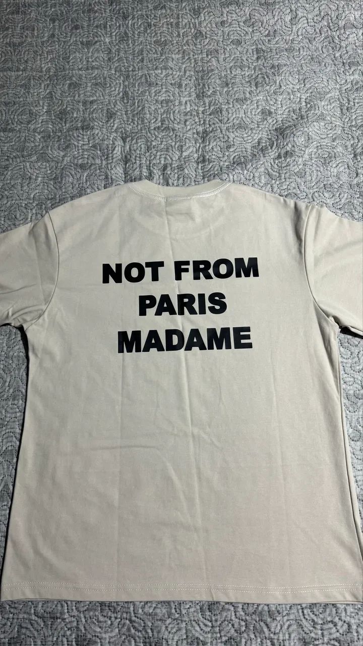 camiseta not from paris madame - Foto 3