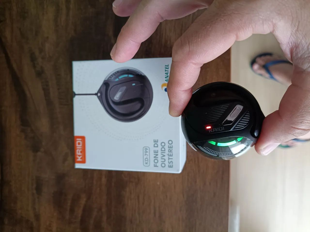 Fone bluetooth Kaidi Esportivo  - Foto 2