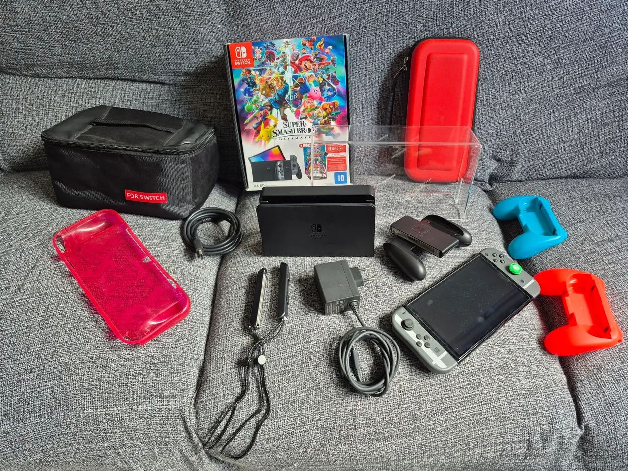 Nintendo Switch Oled + Acessórios 