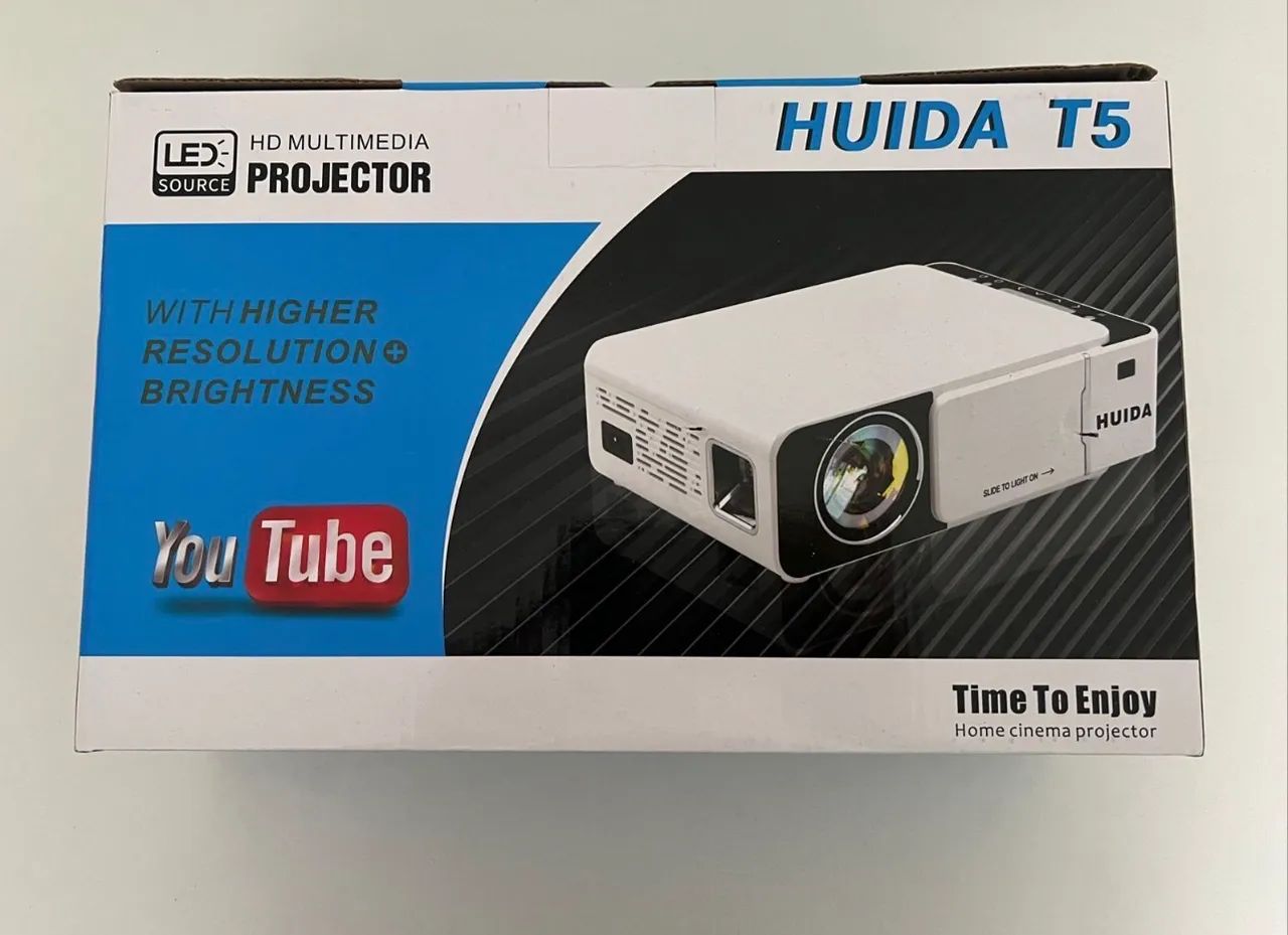 Projetor T5 Led 2500lm Portátil 120 Polegadas  - Foto 2