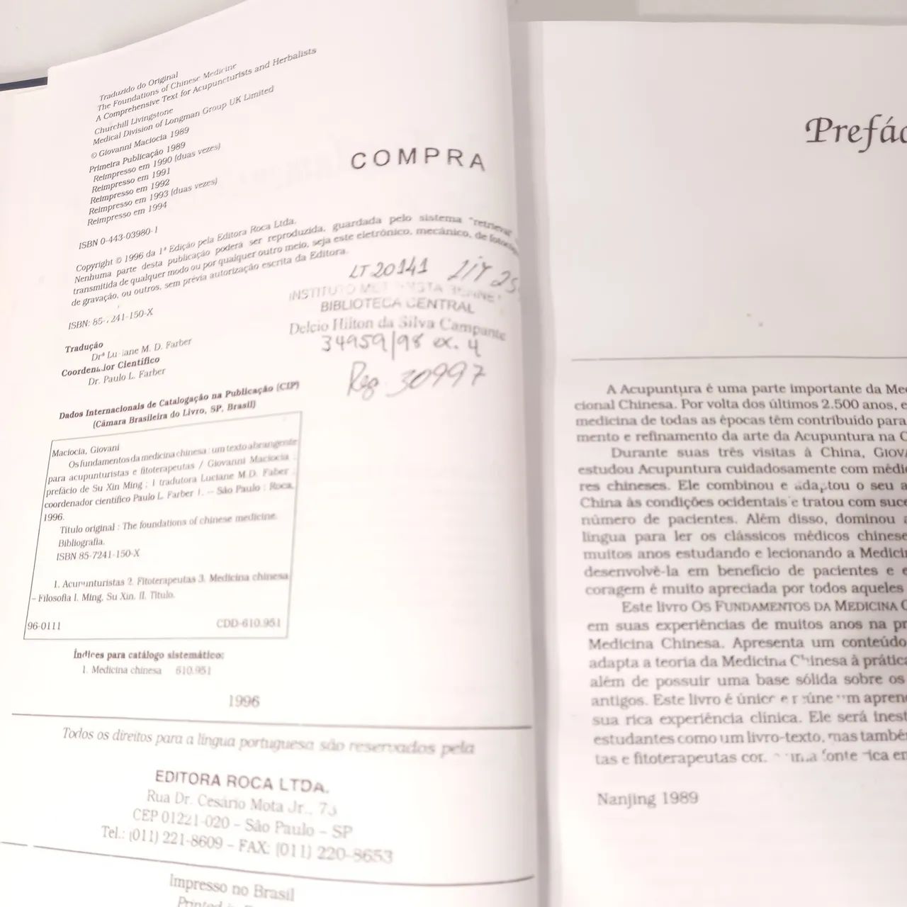 Raríssimo apostila  livro ,os fundamentos da medicina chinesa - Foto 3