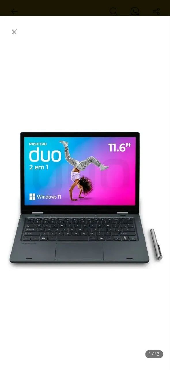 NOTEBOOK POSITIVO DUO  - Foto 2