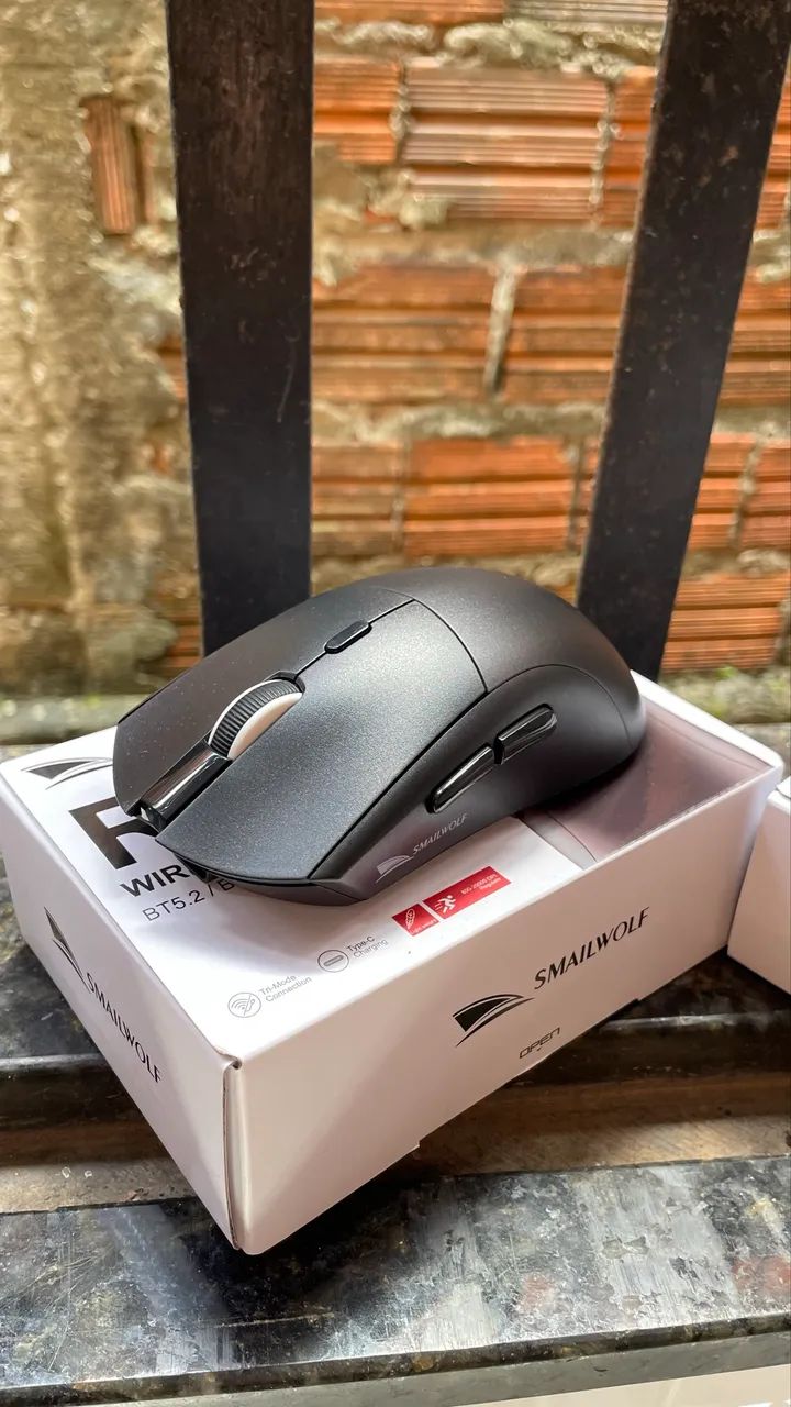 Mouse Gamer Preto Sensor PAW3311 - Foto 3