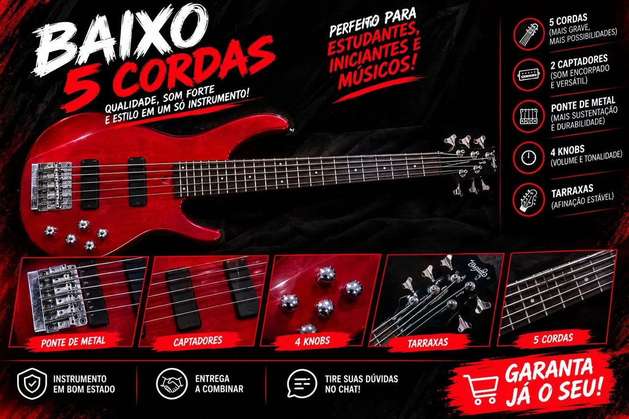 Baixo 5 cordas