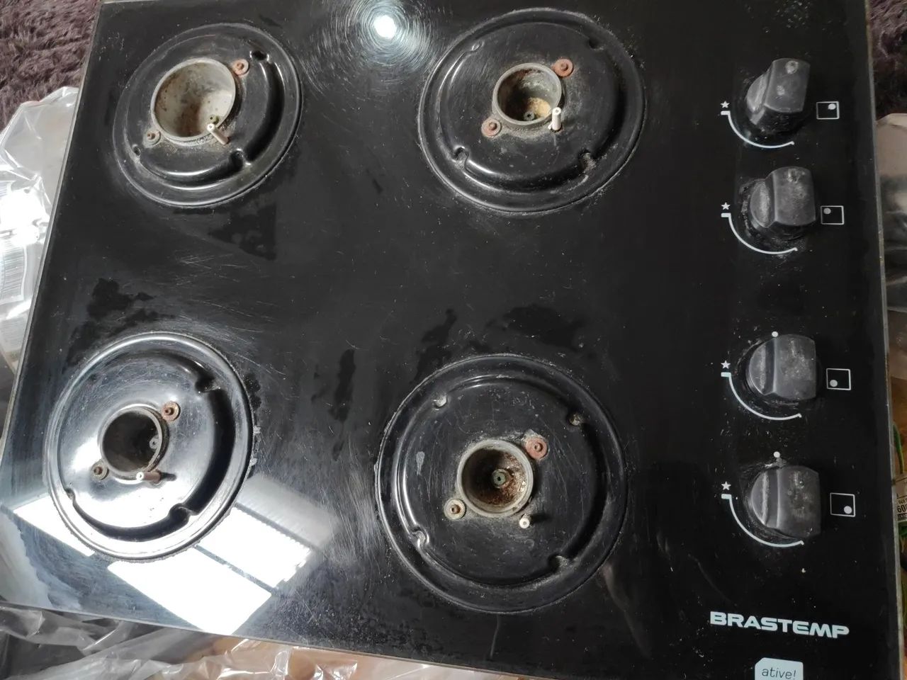 Cooktop Brastemp 4 bocas - Foto 3