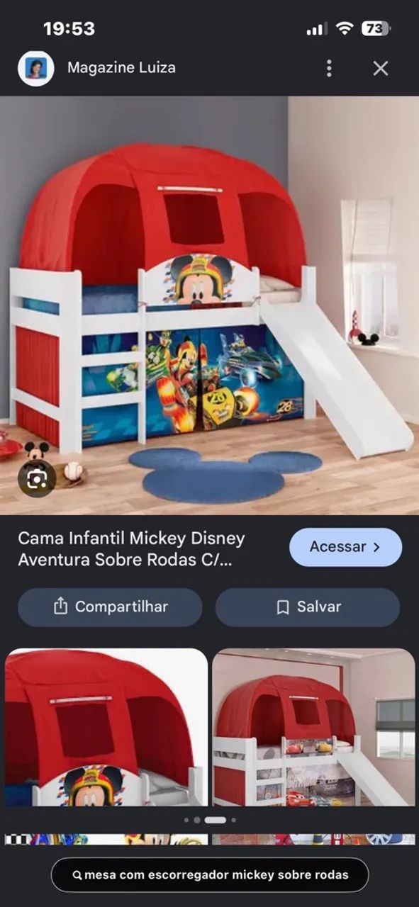 Cama com escorregador  - Foto 2