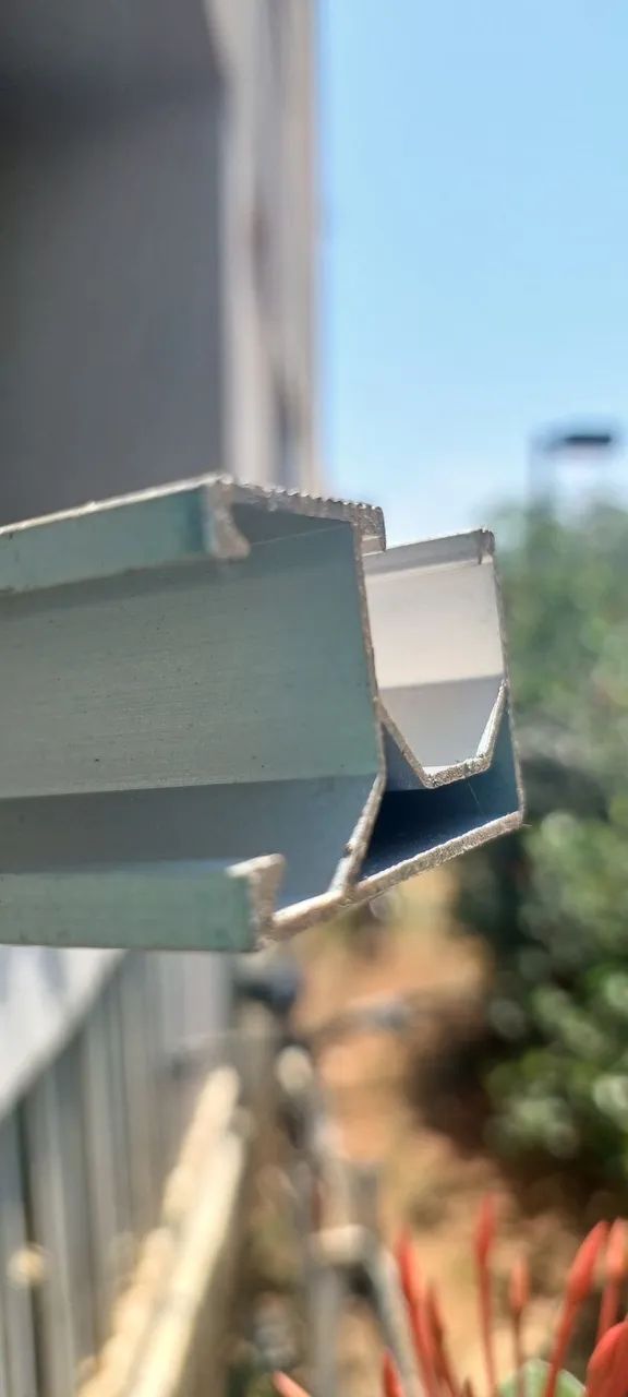 Trilho  para placas de energia solar 